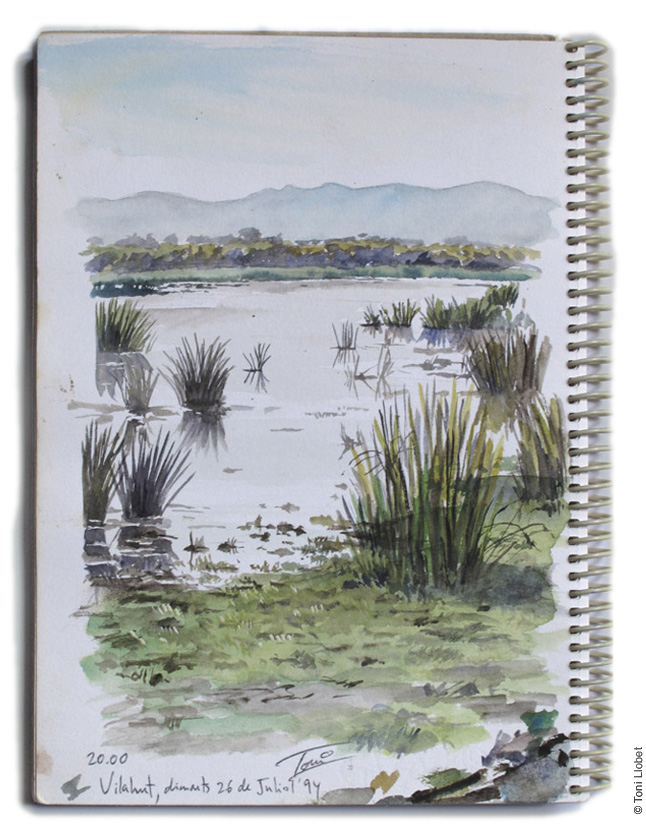 Estany de Vilahut, Catalunya, 1994 Estany de Vilahut, Catalunya, 1994