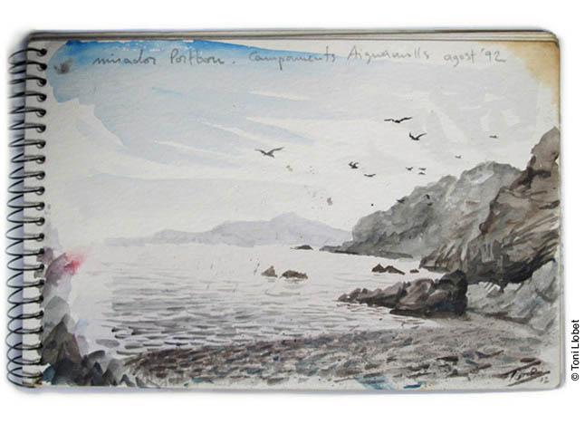tonillobet_wildlifeart_watercolour02_portbou